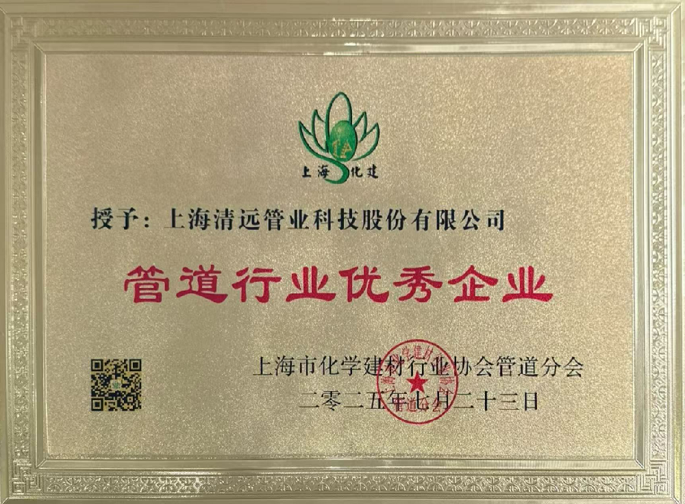 2025年管道年會(huì)暨管道產(chǎn)業(yè)發(fā)展交流會(huì)成功召開(kāi) 清遠(yuǎn)科技分享創(chuàng)新成果并獲評(píng)“管道行業(yè)優(yōu)秀企業(yè)”